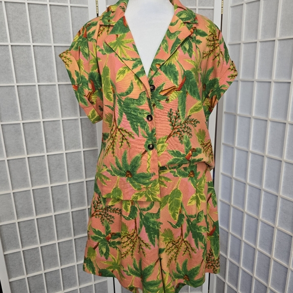 #130 Monteau Matching Short Pants Set NWT - Picture 2 of 5